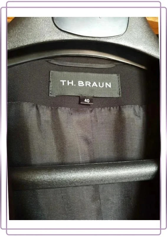 Blazer preto Th. BRAUN – photo 3